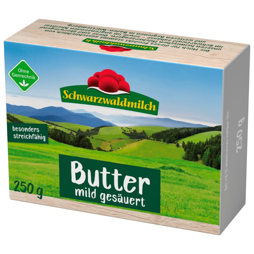 Schwarzwaldmilch Butter mild gesäuert 250g